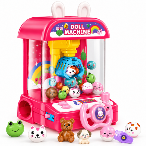 Doll Grabber Mini Claw Machine – Interactive Musical Toy