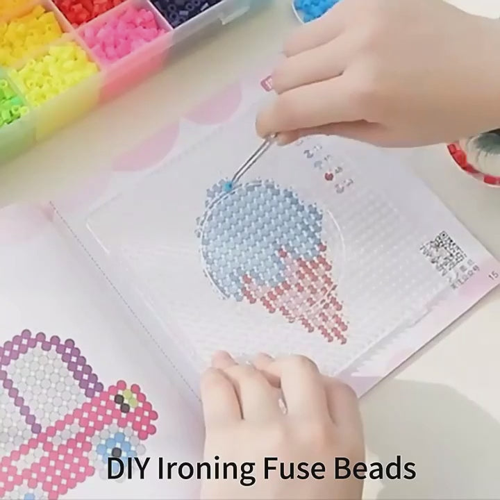 3D Thermal Mosaic Underwater Sea World 4000 Iron Beads Set - JustForKids