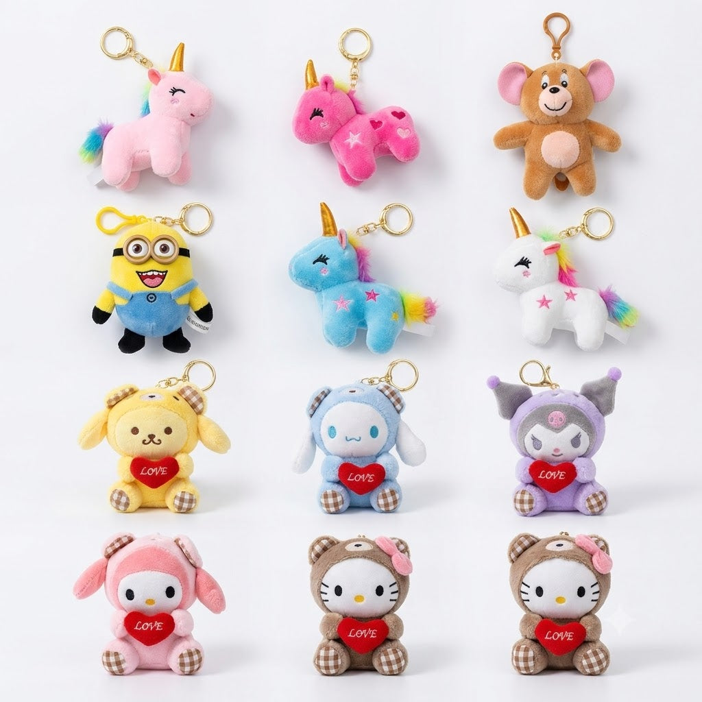 Cute Plush Keychain - Collection 11Cm