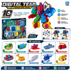 Digital Team 10-in-1 Transform Model Toy