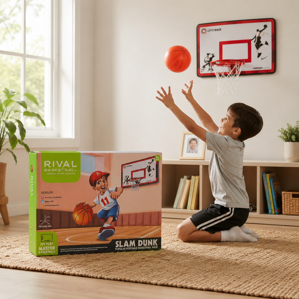 Rival Basketball Slam Dunk Set