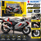 Suzuki Hayabusa 2024 1:12 Scale Die-Cast Motorcycle Model
