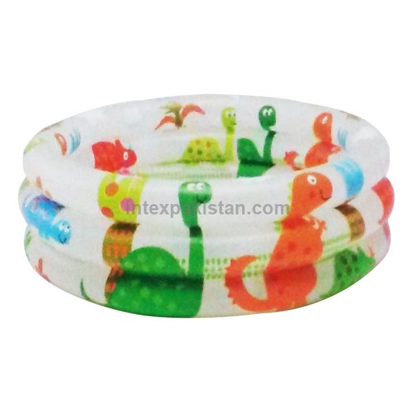 Intex Dinosaur 3 Ring Baby Pool 24"D x 8 "H