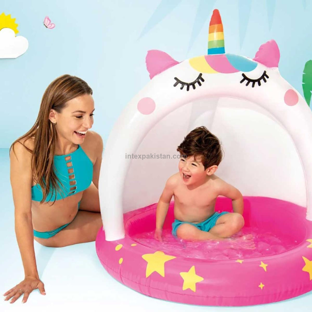 58438 Intex Caticorn Baby Pool ( 40" x 40" )