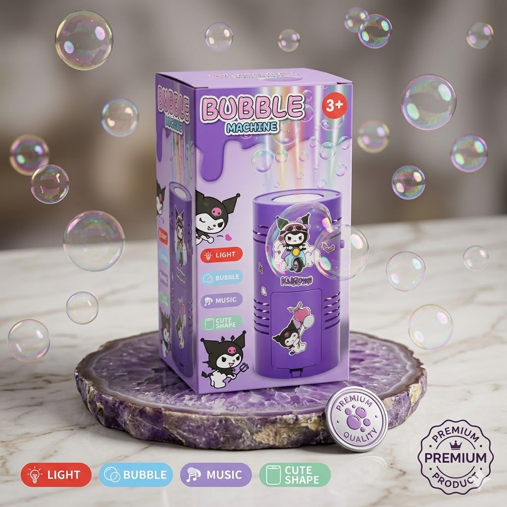 Kuromi Bubble Machine Toy