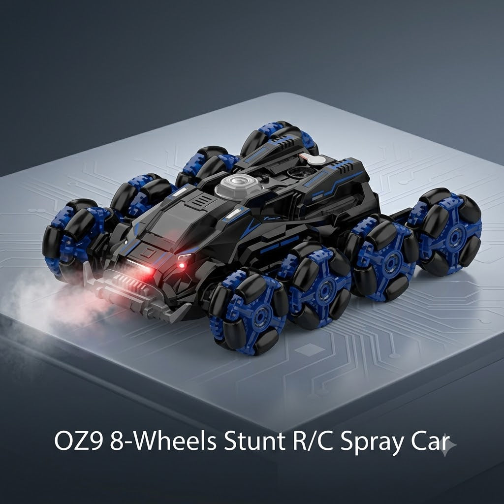 OZ9 8-Wheel Stunt R/C Spray Car