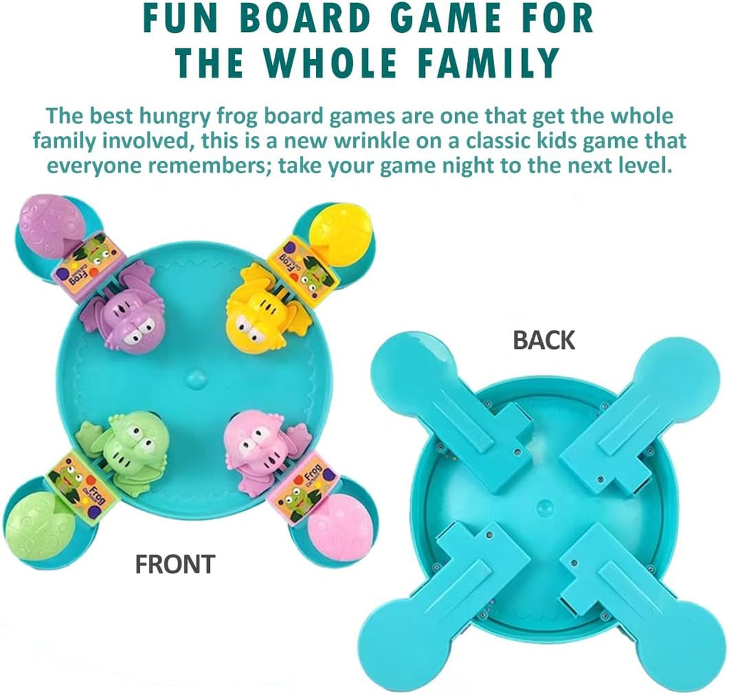 Hungry Frogs Eat Bean Activity Family Game - JustForKids