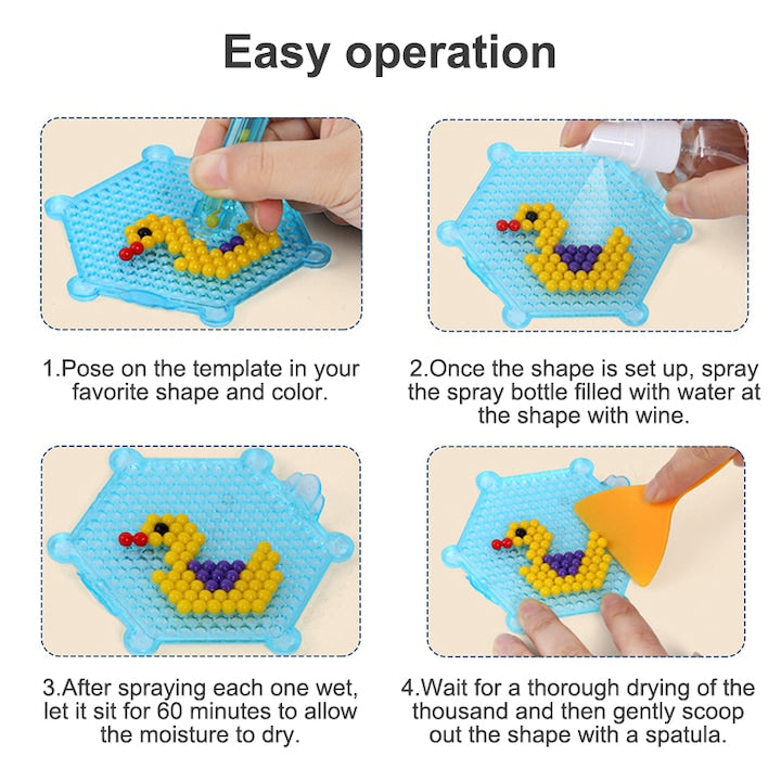 DIY Craft Magic Water Handmade Beads - JustForKids