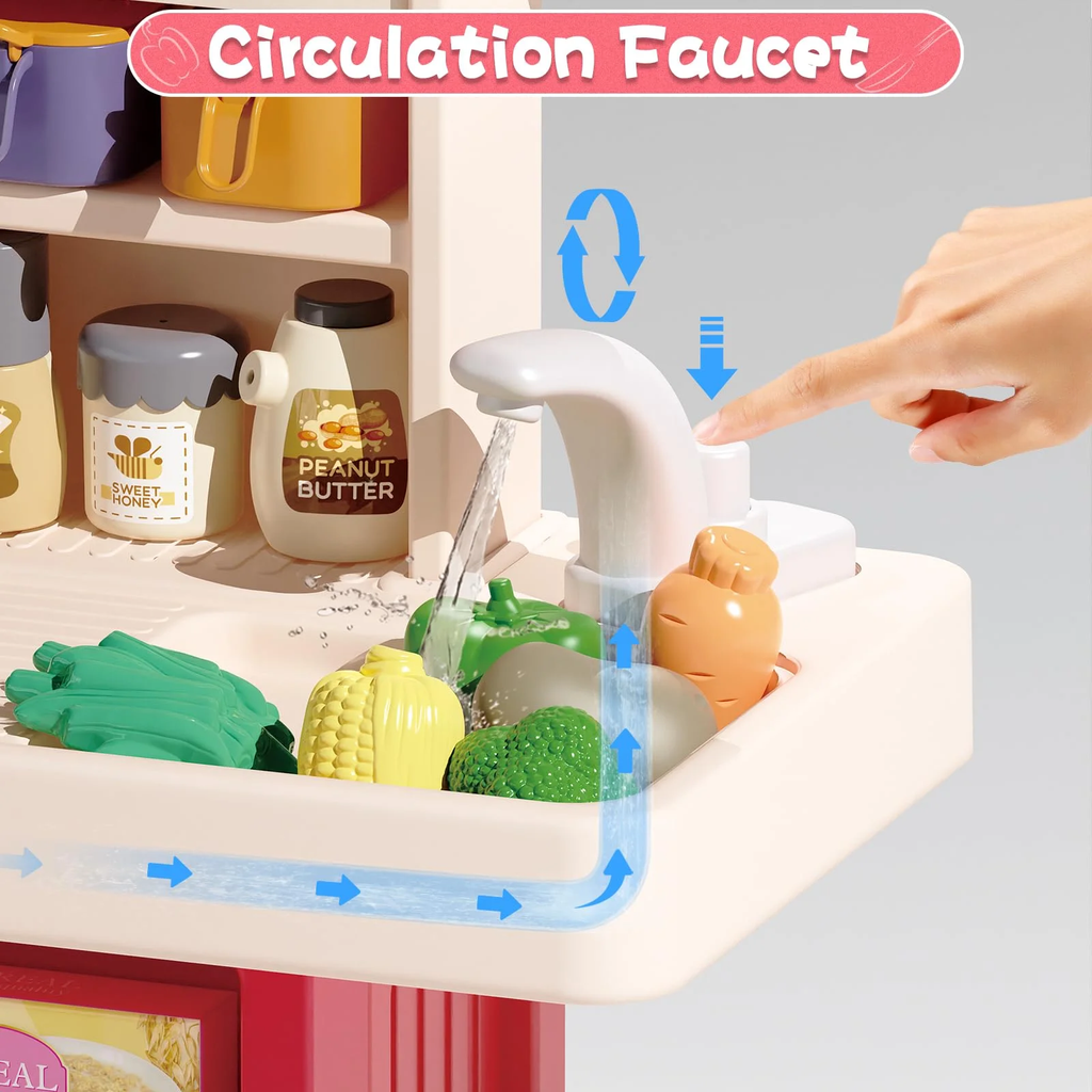 Puzzle Kitchen Fun Play Set (63 Pcs)