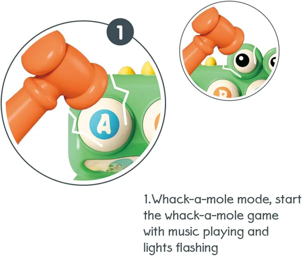 Dinosaur Pop-Up Whack Game