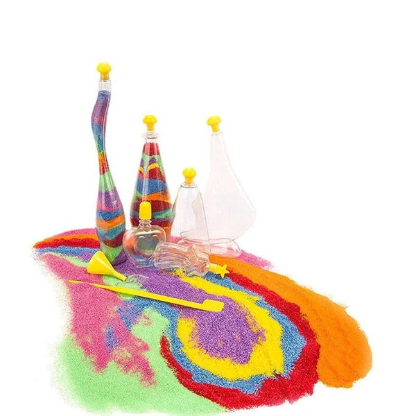 Glitter & Glow Space Sand Art Creative Kit - 4 Designs - JustForKids