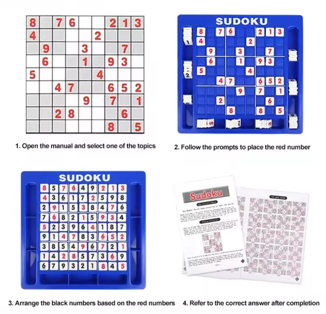 Sudoku Number Board Game - JustForKids