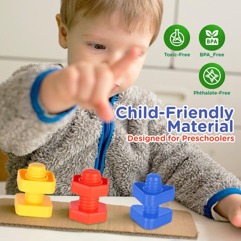 STEM Nuts and Bolts Building Blocks - JustForKids