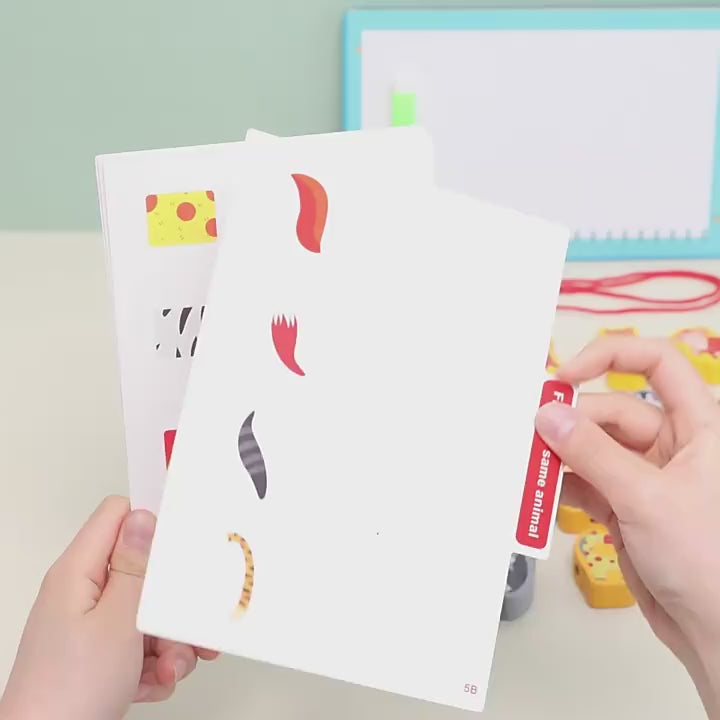 Early Education 3in1 Digital Link Wooden Animal Theme&nbsp;