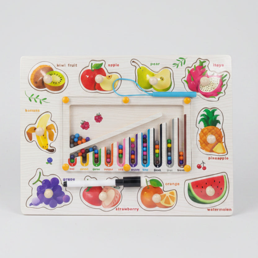 Magnetic Vehicle Maze Puzzle Board