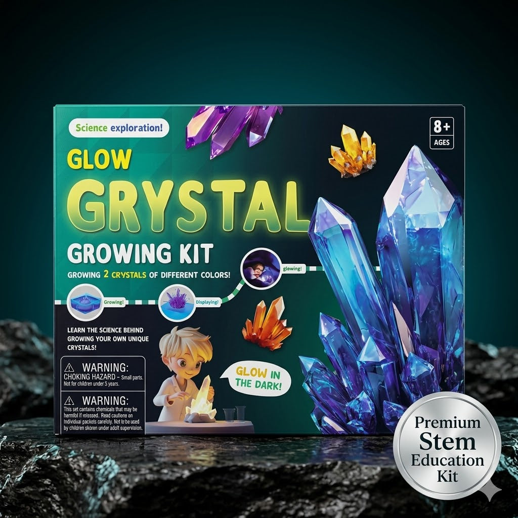 Glow Crystal Growing Kit