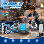 Bubble Machine with Color-Shifting LED Lights & Remote - image 2