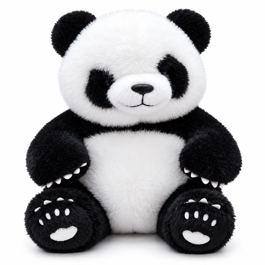 Panda Plush Teddy Bear – Soft Stuffed Toy