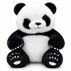 Panda Plush Teddy Bear – Soft Stuffed Toy
