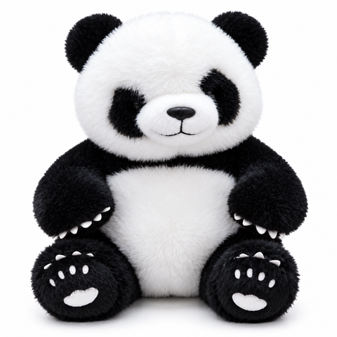 Panda Plush Teddy Bear – Soft Stuffed Toy