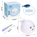 Whale Spray Water Bath LED Light Toy | Fun & Engaging Bath Time Toy - JustForKids
