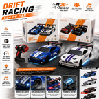 1:24 RC Drift Racing Car with 2.4GHz Remote - High-Speed