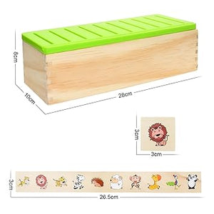Wooden Knowledge Classification Box