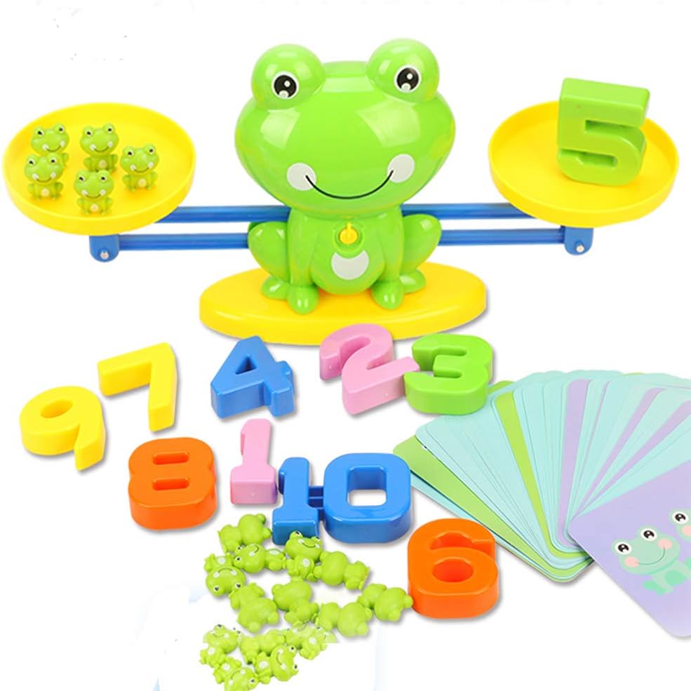 Frog Balancing Mental Maths Learning Kit - JustForKids