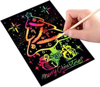 SCRATCH PAINTING NOTE BOOK FOR KIDS - JustForKids