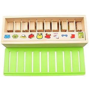 Wooden Knowledge Classification Box