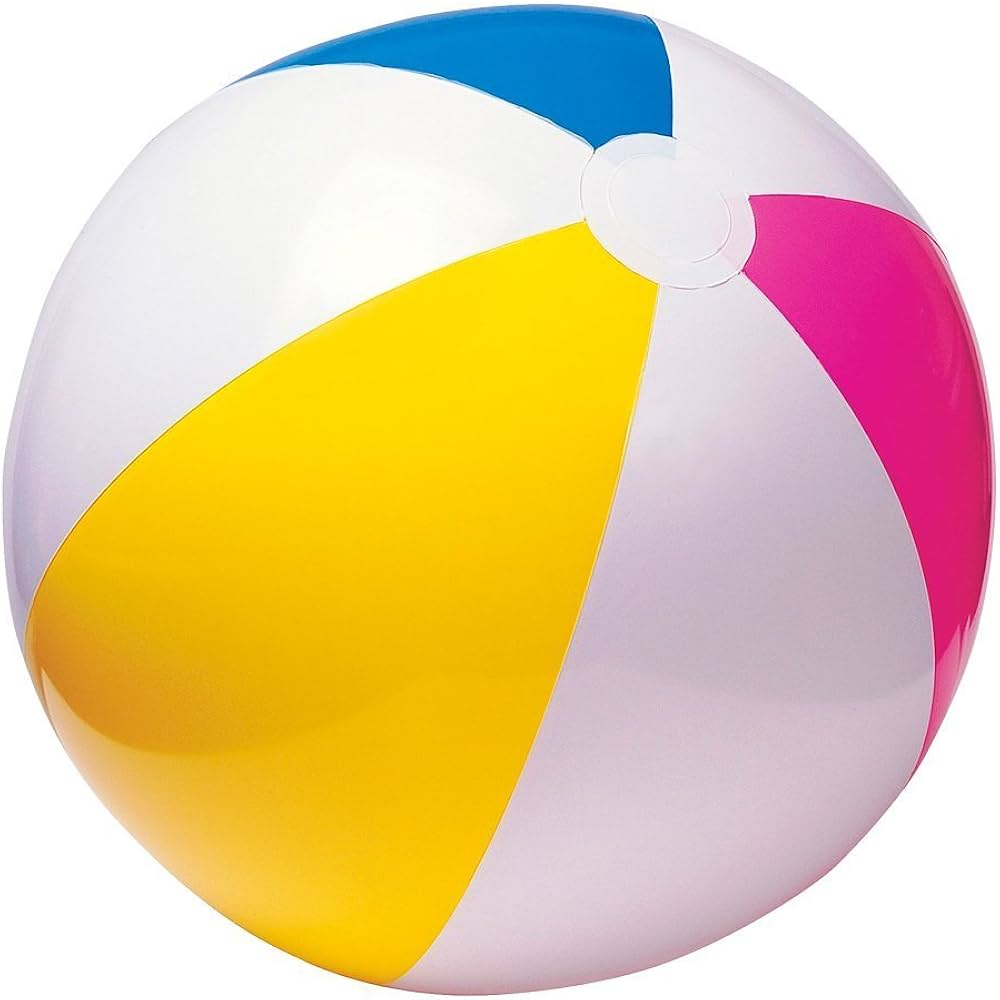 INTEX Beach Ball Glossy Panel Ball (24")