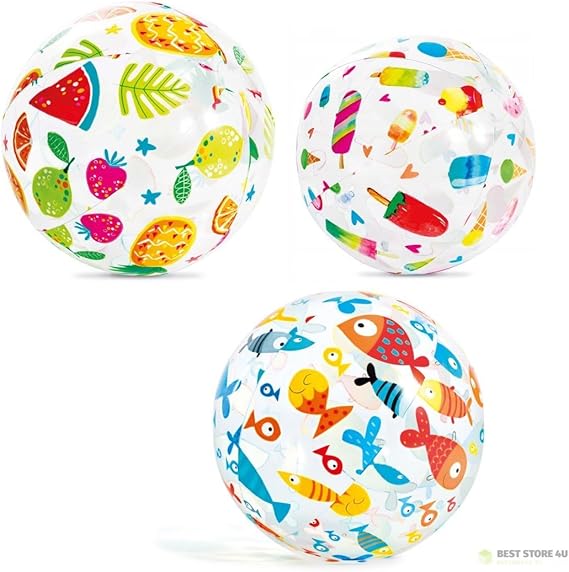Intex Lively Print Beach Ball (20")