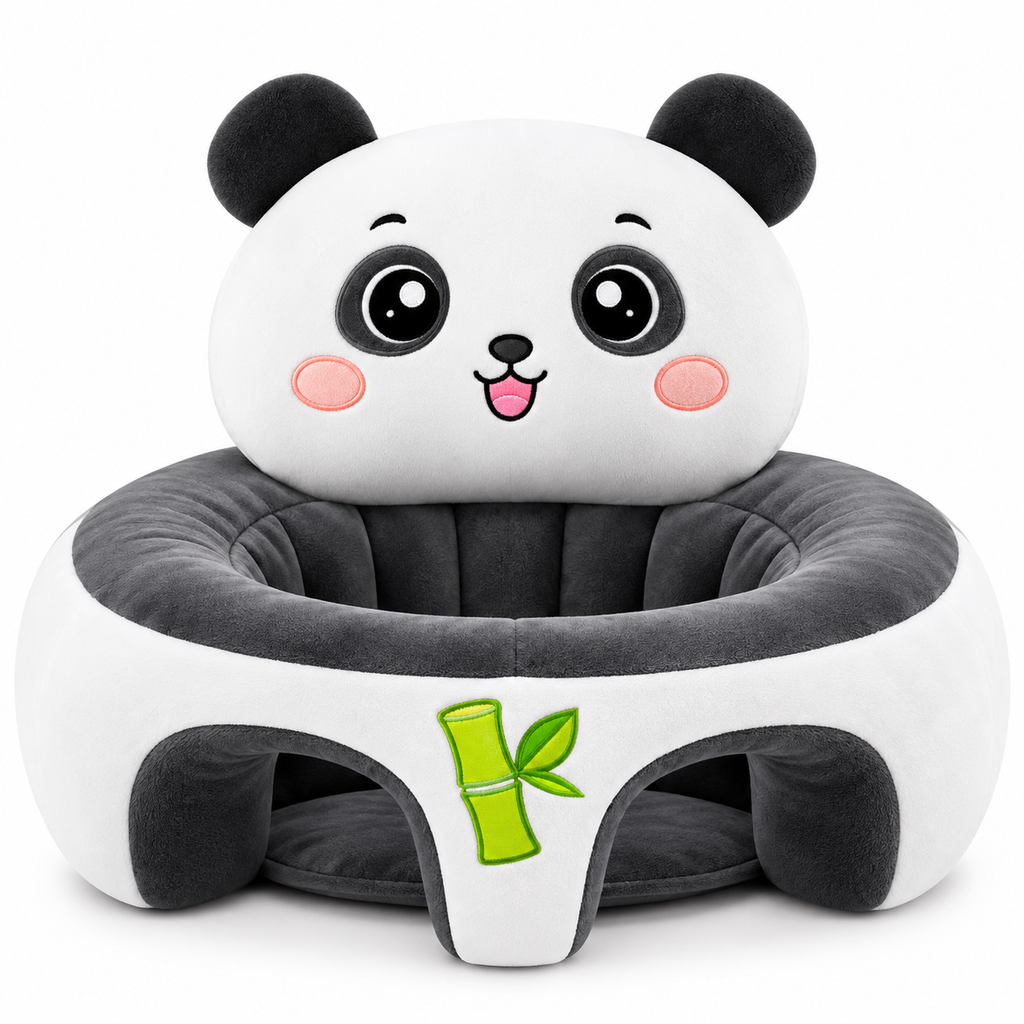 Animal Plush Baby Sofa Seat – Bunny, Panda, Frog & More