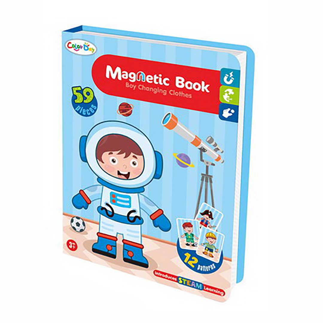 59pcs Magnetic Book For Kids - Baby Cloth Changing