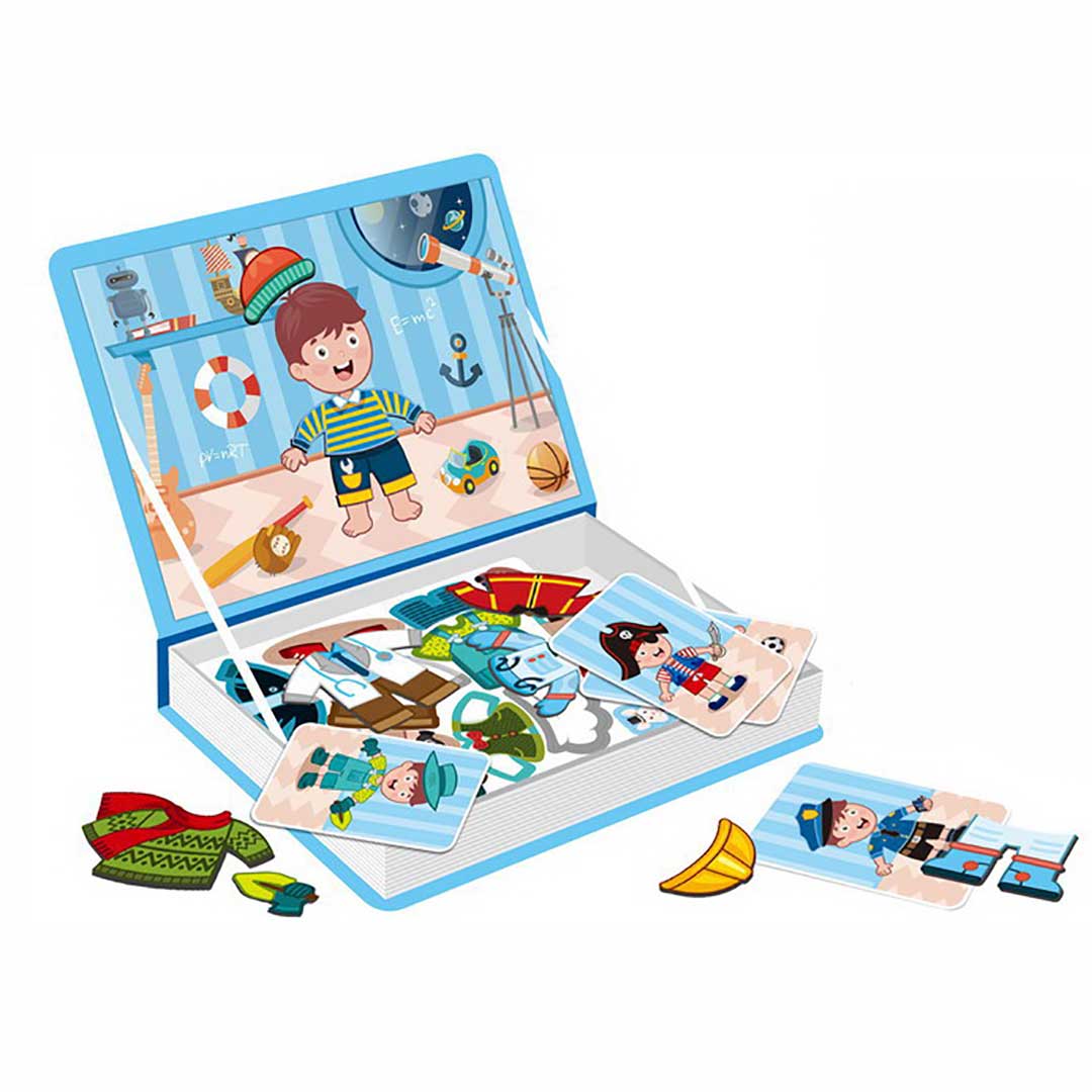 59pcs Magnetic Book For Kids - Baby Cloth Changing