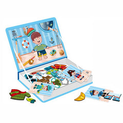 59pcs Magnetic Book For Kids - Baby Cloth Changing