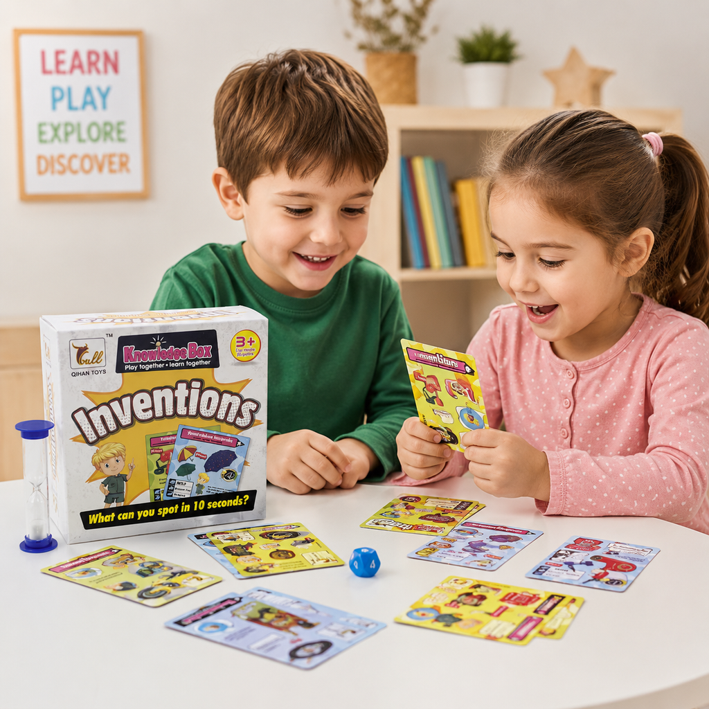 Knowledge Box – Inventions Educational Card Game