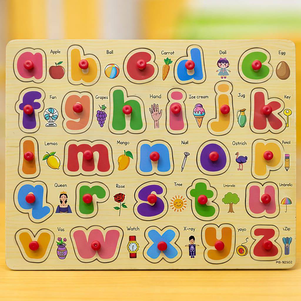 Wooden Sorting Knob Board