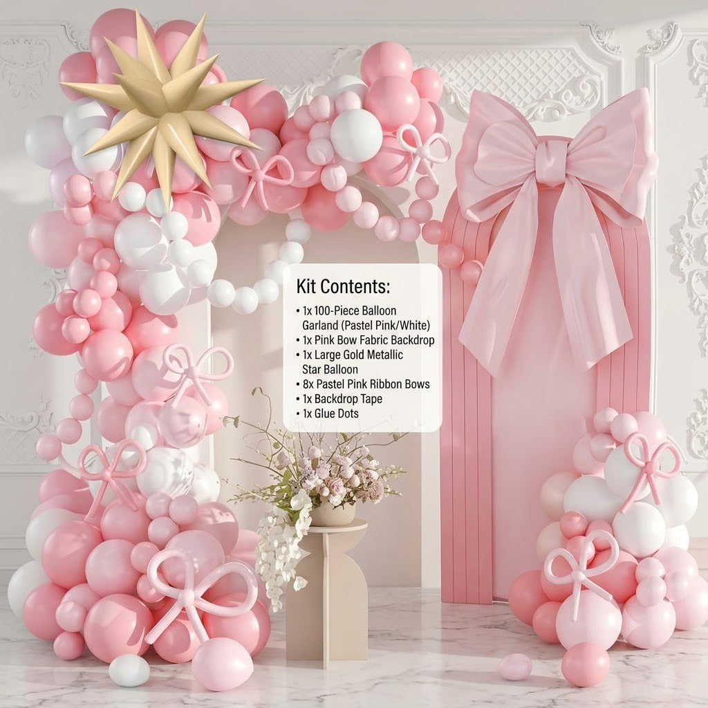 Black Purple Balloon Garland Kit – 100 PCS Party Balloons