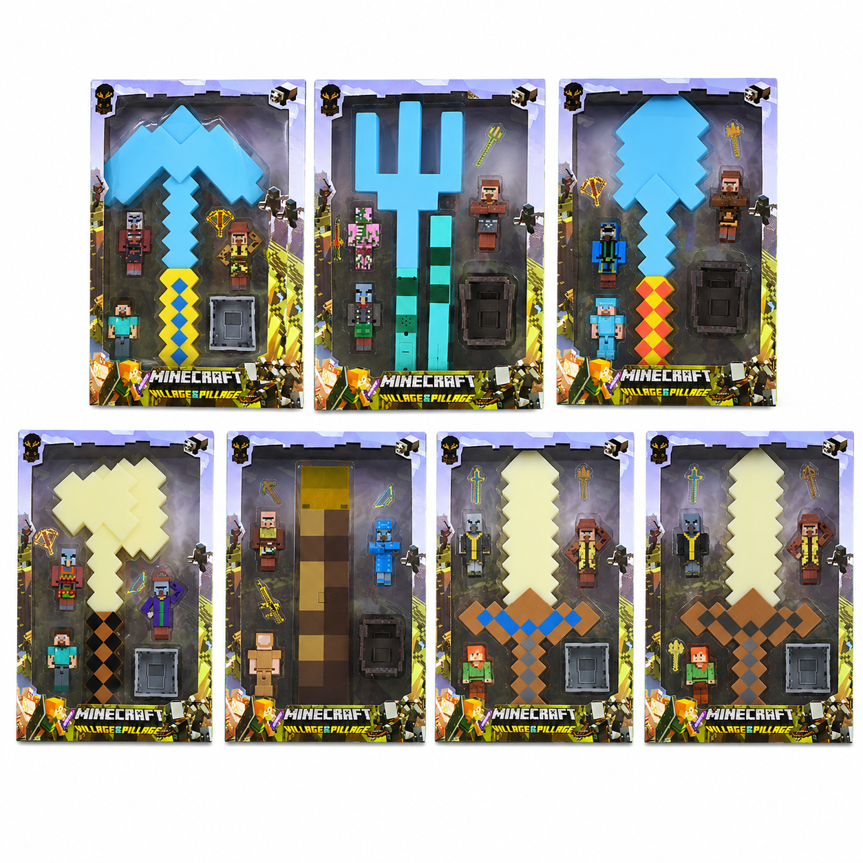 Minecraft Village & Pillage - Toy Collection