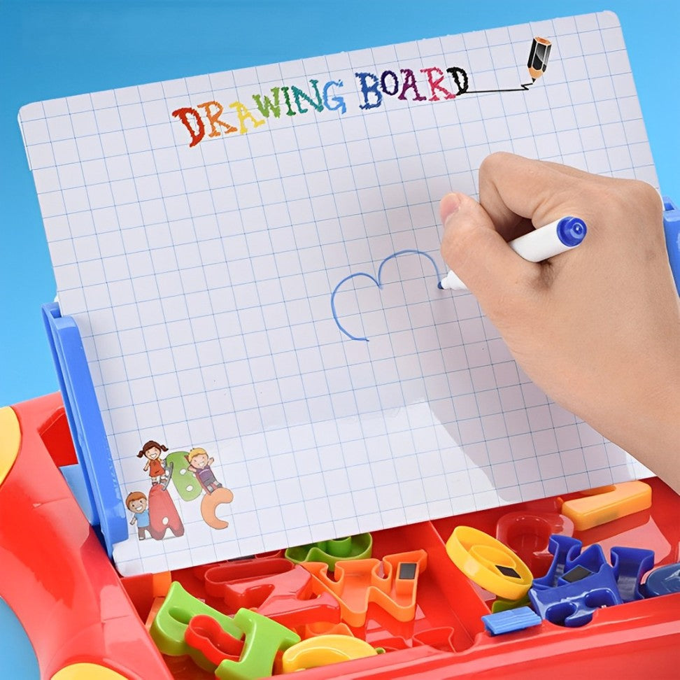 Learning Magnetic Drawing Board 2 in 1 - JustForKids