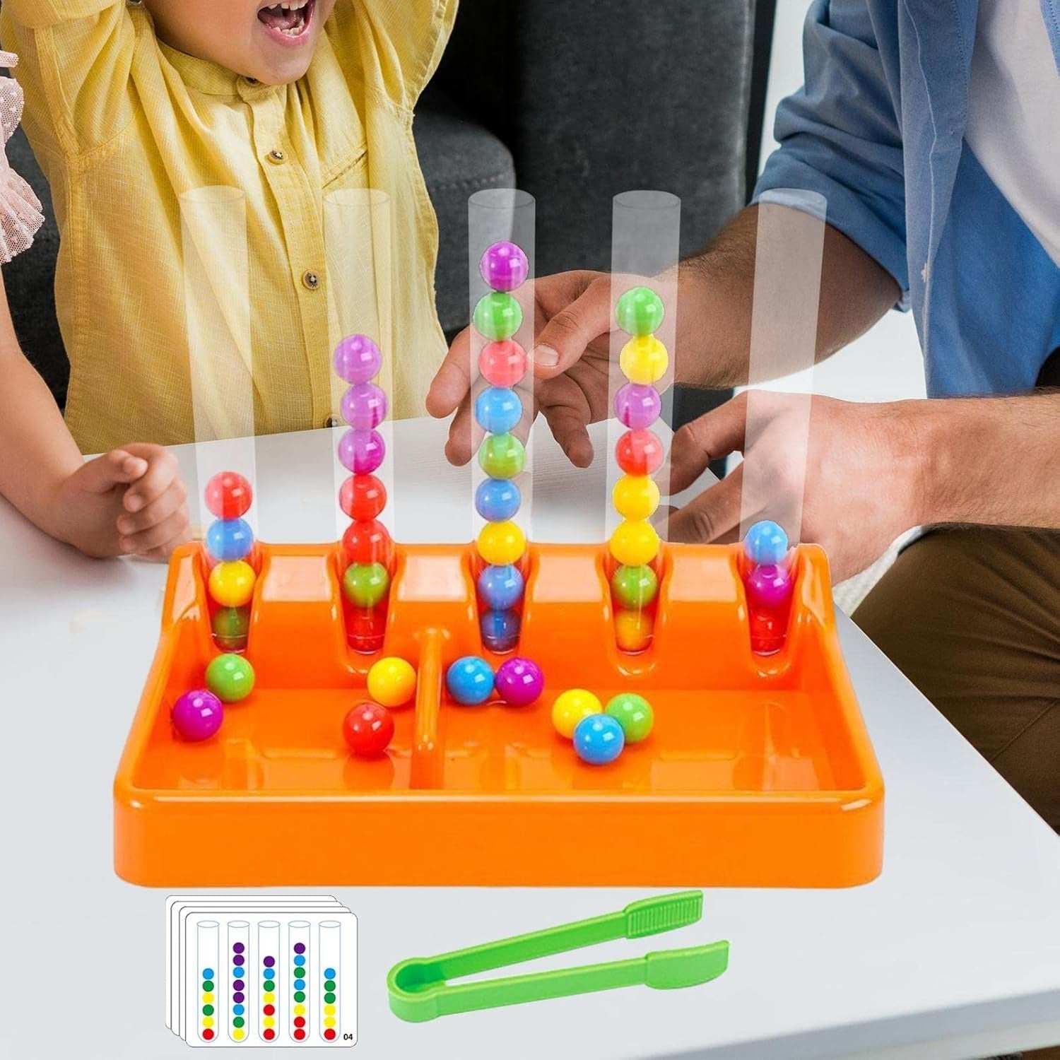 Color Classification Matching Beads Holder Game - 235