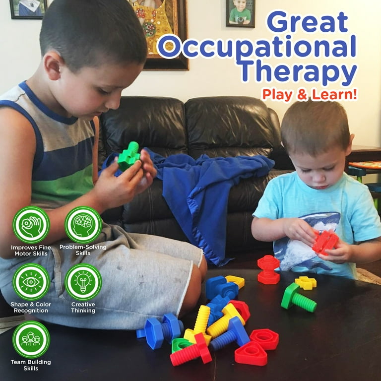 STEM Nuts and Bolts Building Blocks - JustForKids