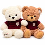 Teddy Bear Plush with Sweater – Soft & Cuddly