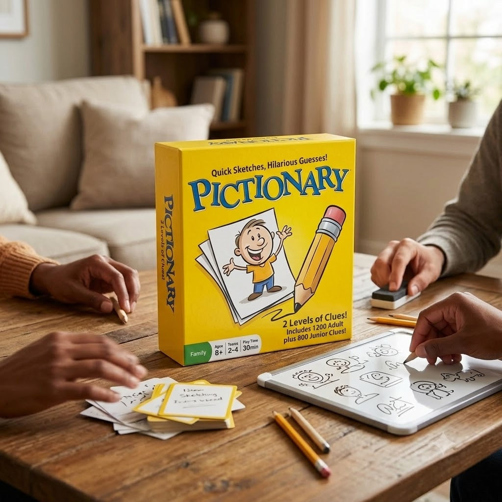 Pictionary Classic Guessing Board Game