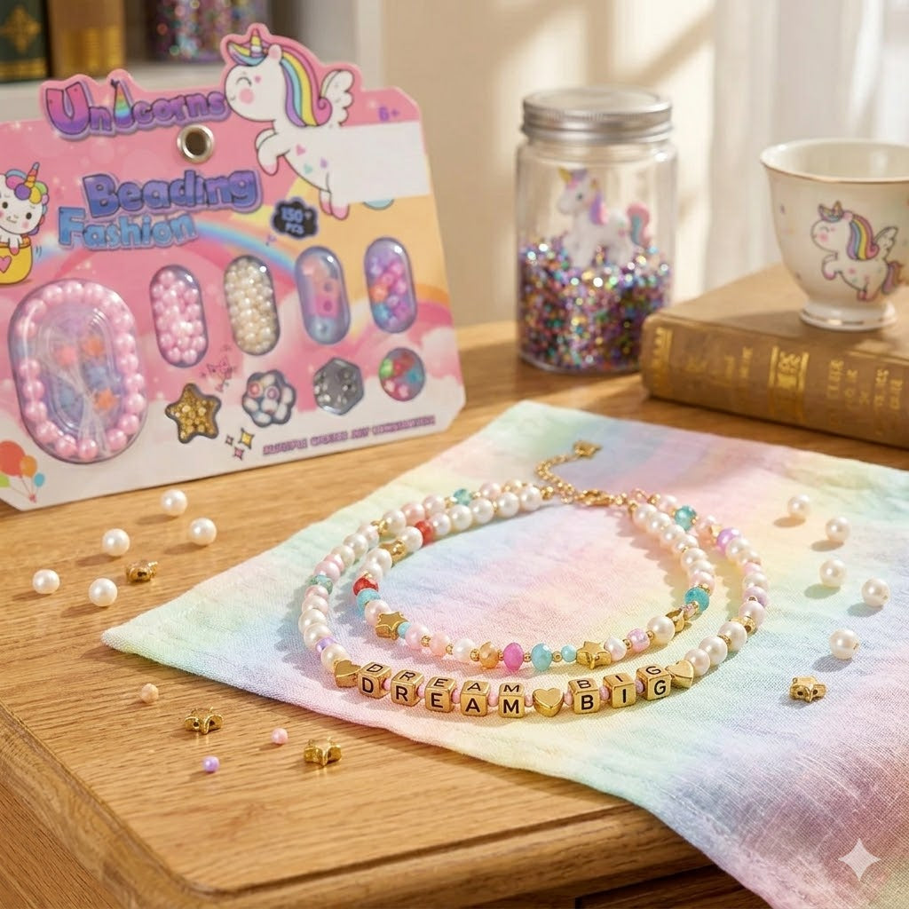 Creative Beading DIY Jewelry Set – 150+ PCS