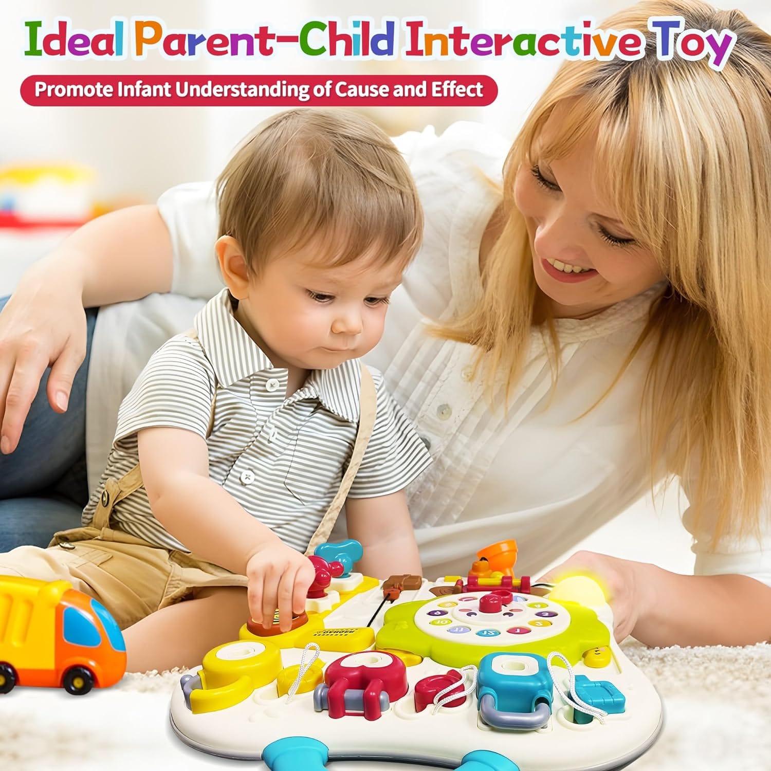 Montessori Multifunction Exploration Busy Board Learning