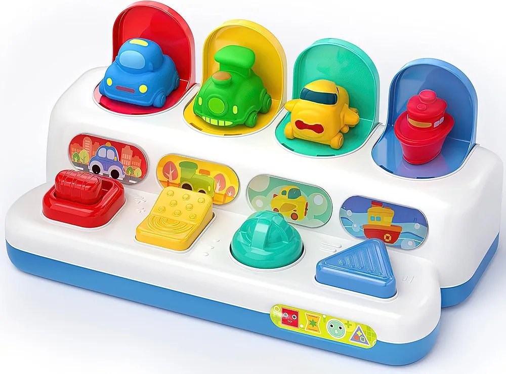 Pop-Up Vehicle Activity Toy