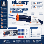 Blast of Flames 6-Shot Foam Blaster Gun