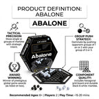 Abalone strategy board game